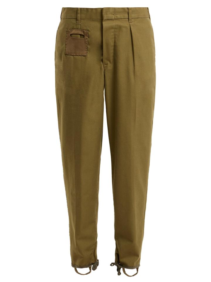 Myar 1980s Rop80 Romanian Stirrup Army Trousers