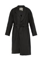 Matchesfashion.com A-cold-wall* - Waxed Trench Coat - Mens - Black