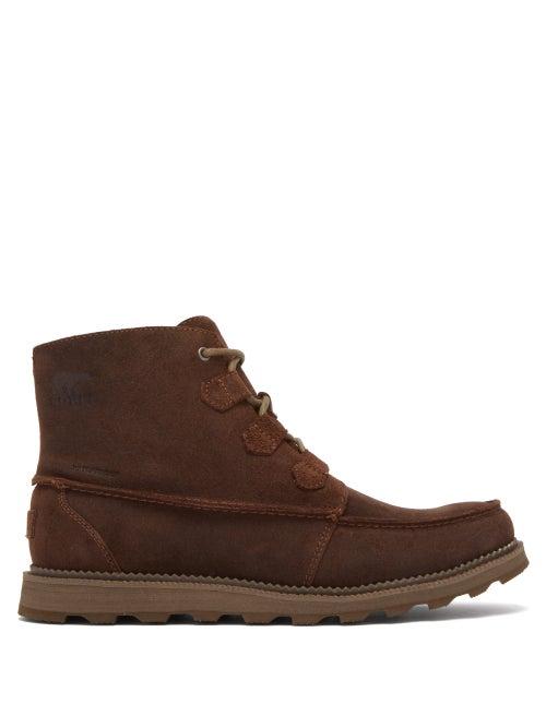 Matchesfashion.com Sorel - Madson Caribou Lace Up Suede Boots - Mens - Brown