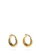 Matchesfashion.com Sophie Buhai - Tiny Essentials 18kt Gold-plated Hoop Earrings - Womens - Gold