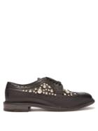 Burberry Studded Leather Derby Shoes