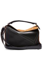 Loewe Puzzle Contrast-panel Leather And Suede Bag