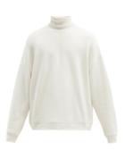 Mens Rtw Raey - Funnel-neck Cotton-jersey Sweatshirt - Mens - Ivory