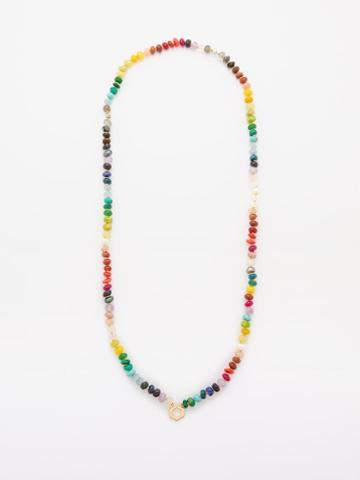 Harwell Godfrey - Foundation Bead, Pearl & 18kt Gold Necklace - Womens - Multi