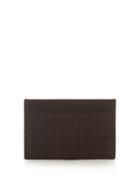 Balenciaga Grid-effect Coated-leather Cardholder