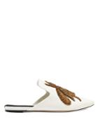 Sanayi 313 Ragno Embroidered Faille Slipper Shoes