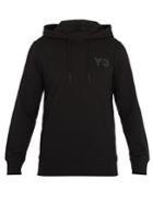 Y-3 Logo-print Cotton Hooded Sweatshirt