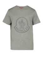 2 Moncler Logo-embroidered T-shirt