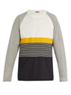Matchesfashion.com Barena Venezia - Pajol Patchwork Sweatshirt - Mens - Multi