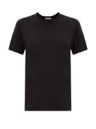 Matchesfashion.com Co - Round-neck Knitted Cashmere T-shirt - Womens - Black