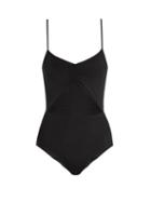 Matchesfashion.com Dos Gardenias - Sleeper Swimsuit - Womens - Black