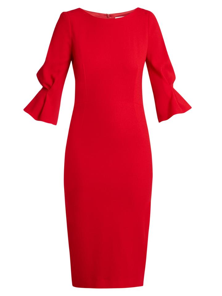 Goat Eva Wool-crepe Dress