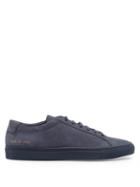 Matchesfashion.com Common Projects - Achilles Low Top Nubuck Trainers - Mens - Navy
