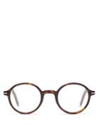 Matchesfashion.com Dior Homme Sunglasses - Blacktie264f Round Tortoiseshell Acetate Glasses - Mens - Tortoiseshell