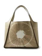 Stella Mccartney - Tie-dye Logo Faux-leather Tote Bag - Womens - Beige