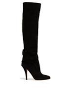 Valentino Suede Knee-high Boots