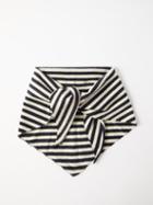 Extreme Cashmere - No.35 Striped Stretch-cashmere Bandana - Womens - Navy White
