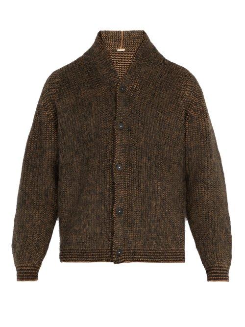 Matchesfashion.com Massimo Alba - Brushed Camel Hair Cardigan - Mens - Camel