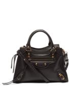 Balenciaga - Neo Classic City Small Grained-leather Bag - Womens - Black