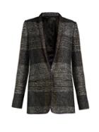 Haider Ackermann Bussey Single-breasted Tweed Blazer