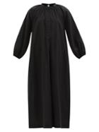 Matchesfashion.com Max Mara Beachwear - Ebridi Dress - Womens - Black