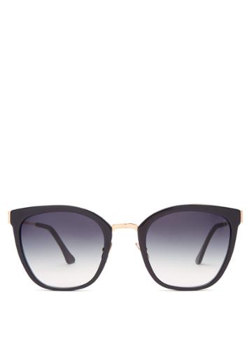 John Dalia Sophie Square-frame Acetate Sunglasses