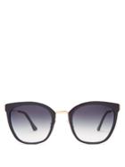 John Dalia Sophie Square-frame Acetate Sunglasses