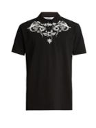 Givenchy Columbian-fit Tattoo-print Polo Shirt