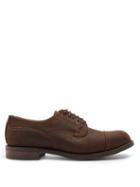 Matchesfashion.com Cheaney - Murton R Buffed-leather Derby Shoes - Mens - Brown