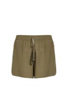 Zeus + Dione Paxi Silk-crepe Shorts