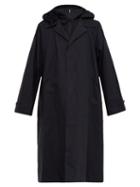 Matchesfashion.com Jil Sander - Double Layer Hooded Parka - Mens - Navy