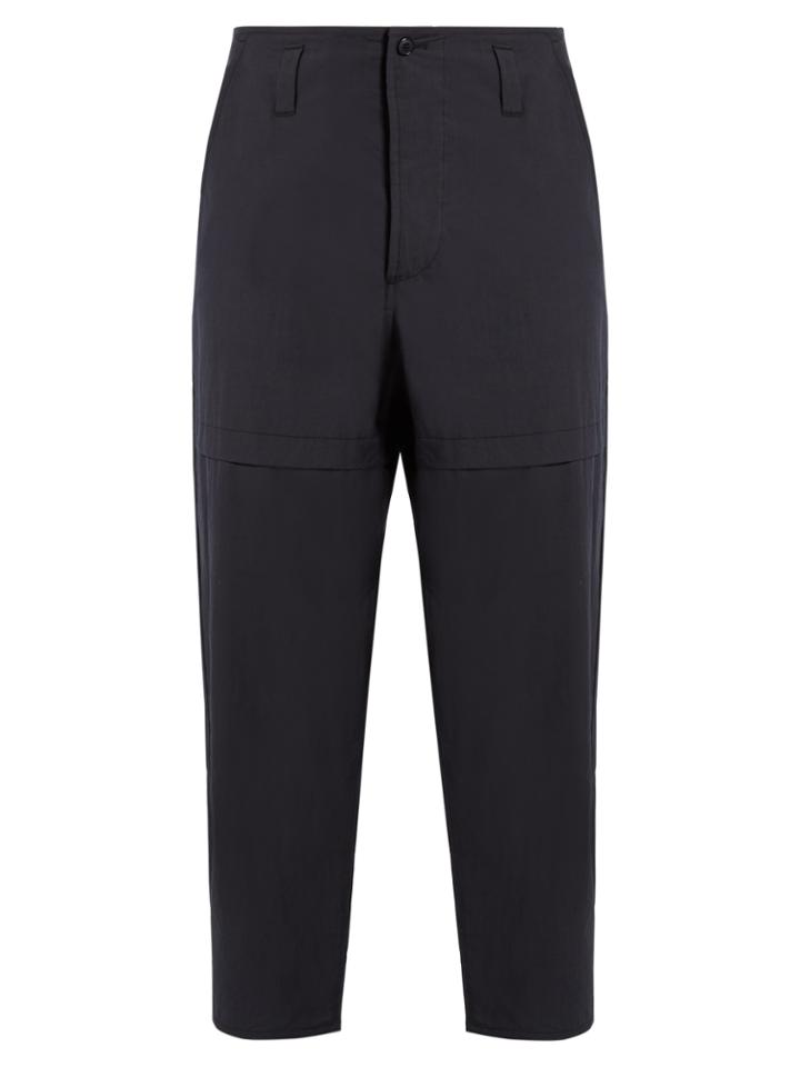 Oamc Savage Relaxed-fit Cotton Trousers