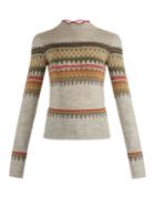 Isabel Marant Étoile Blake Fair-isle Knit Sweater
