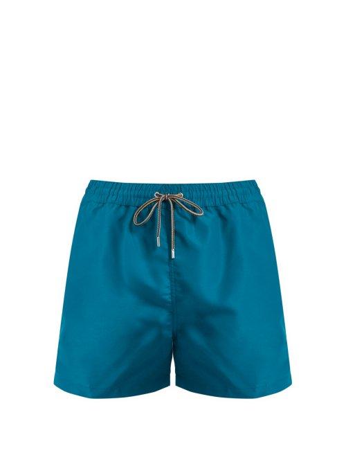Matchesfashion.com Paul Smith - Classic Swim Shorts - Mens - Green