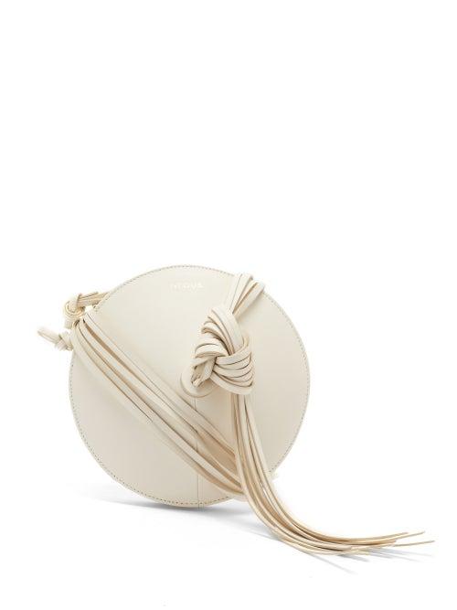 Matchesfashion.com Neous - Mercury Mini Tassel Leather Cross-body Bag - Womens - White