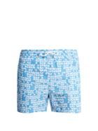 Frescobol Carioca Freijo-print Swim Shorts