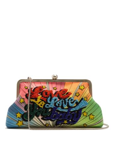 Sarah's Bag Love To Love Embellished Clutch
