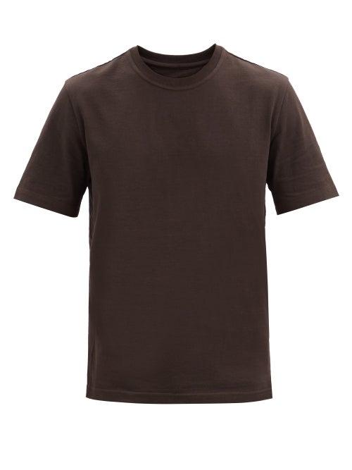 Mens Rtw Bottega Veneta - Sunrise Cotton T-shirt - Mens - Brown