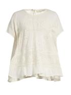 Mes Demoiselles Vicomte Broiderie-angalise Cotton Top