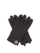 Matchesfashion.com Fusalp - Glacier Soft-shell And Leather Gloves - Mens - Black