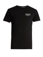 Off-white Embroidered Cotton-jersey T-shirt
