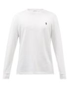 Polo Ralph Lauren - Logo-embroidered Cotton Long-sleeved T-shirt - Mens - White