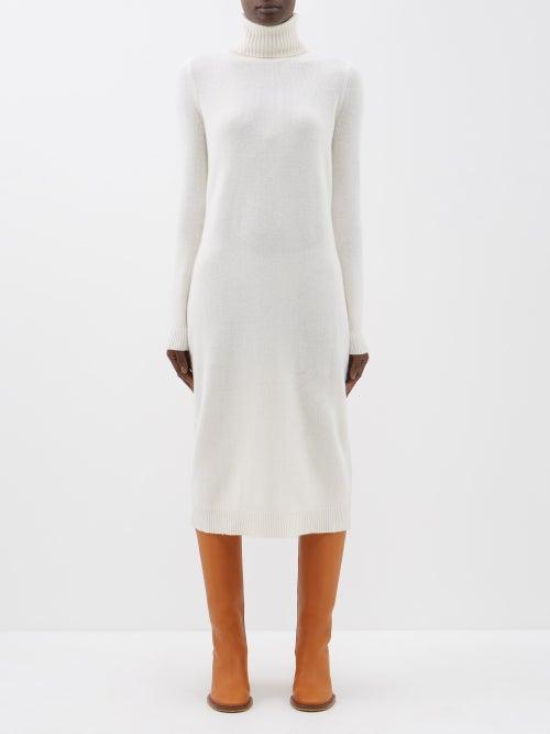 Max Mara - Fanfara Dress - Womens - Ivory
