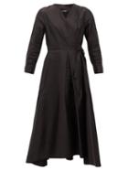 Matchesfashion.com Weekend Max Mara - Ricamo Dress - Womens - Black