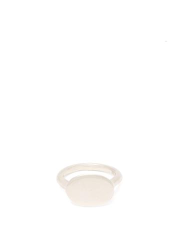 Biales Sterling-silver Oval Signet Ring