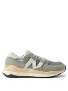 New Balance - 57/40 Suede Trainers - Mens - Light Grey