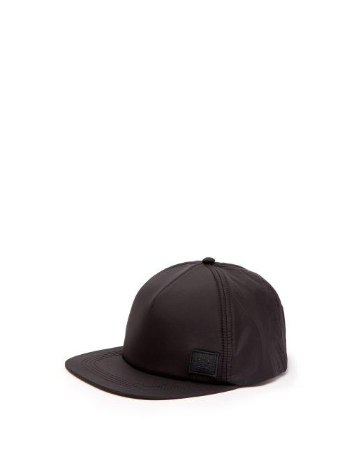 Matchesfashion.com Acne Studios - Covia Face Nylon Baseball Cap - Mens - Black