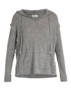 Velvet By Graham & Spencer Jacqueline Hooded Cashmere Top