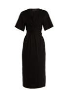 Proenza Schouler Wrap-style Cotton-jersey Dress