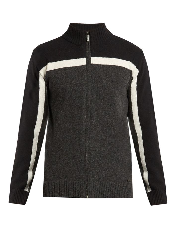 Lacroix Zip-through Wool Sweater
